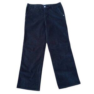IZOD navy corduroy pants sz 10 Short 10P